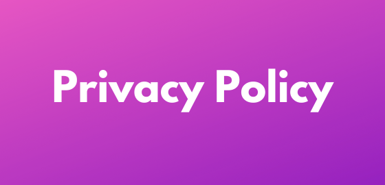 Privacy Policy banner.
