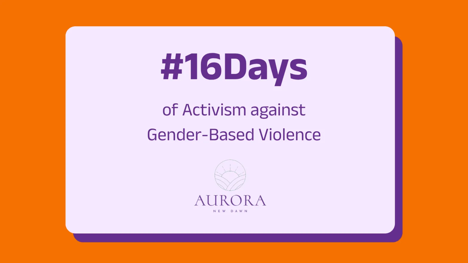 #16Days – No Excuse for Online Abuse