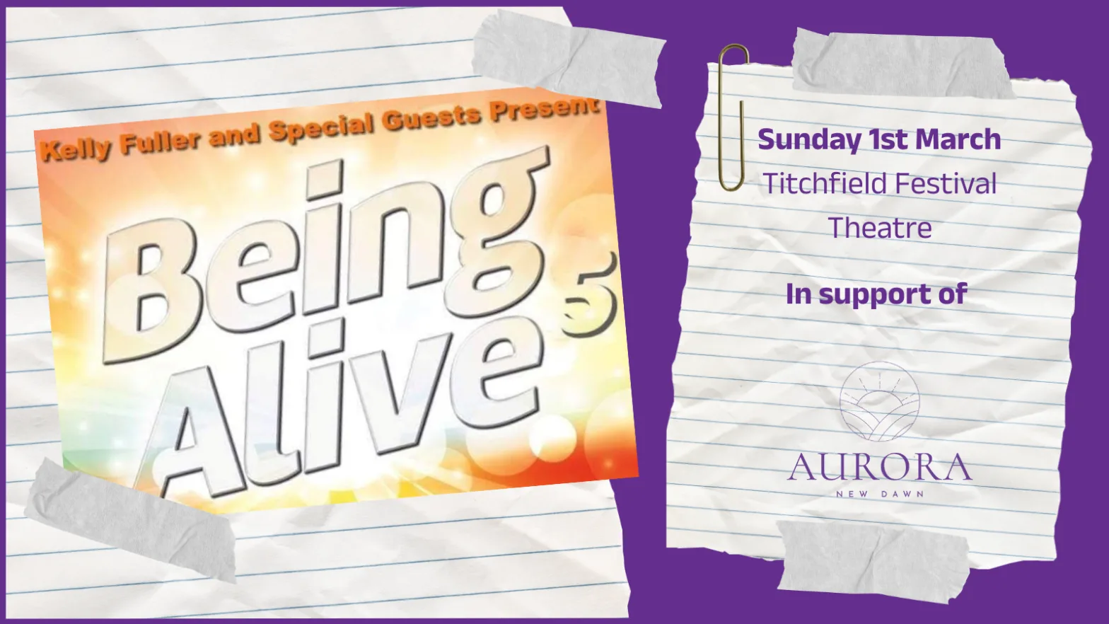 Being Alive 5! From Shadow to Strength.