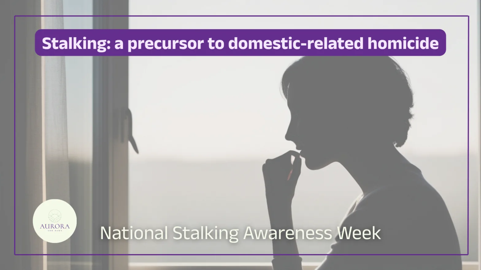 Stalking: a precursor to domestic-related homicide